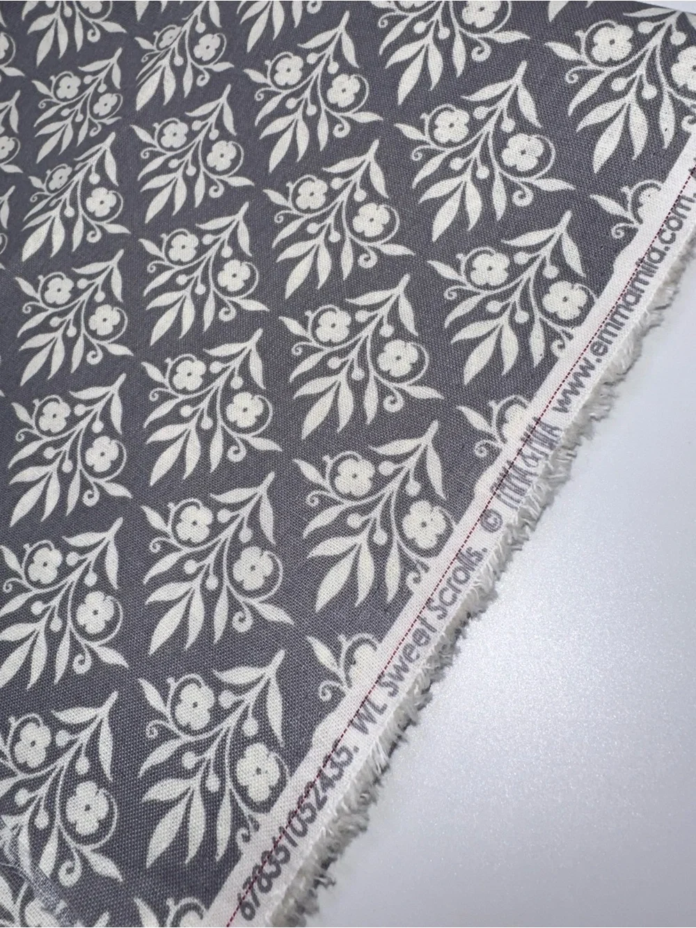 Sweet Scrolls by Emma & Mila for Camelot Fabrics